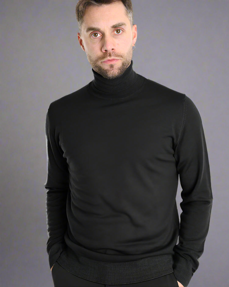 XAGON Golf Czarny MERINO Q113CL