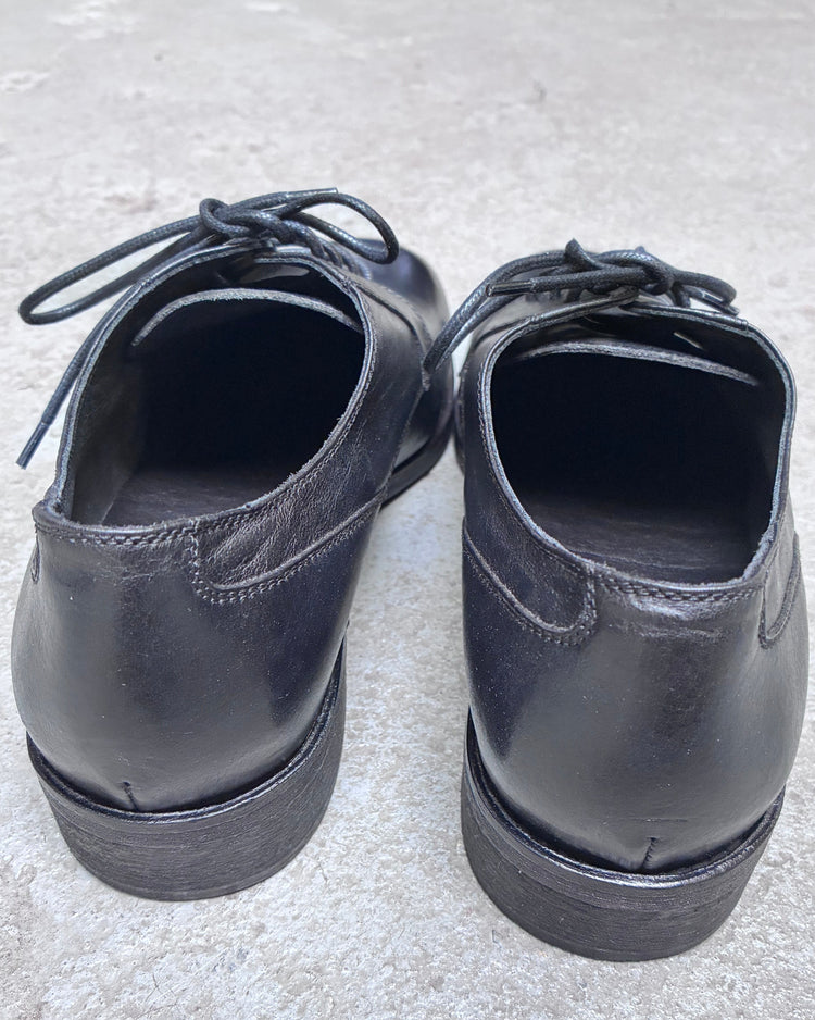 HUNDRED Buty Derby Vacchetta Czarne M868-755-03 HUNDRED