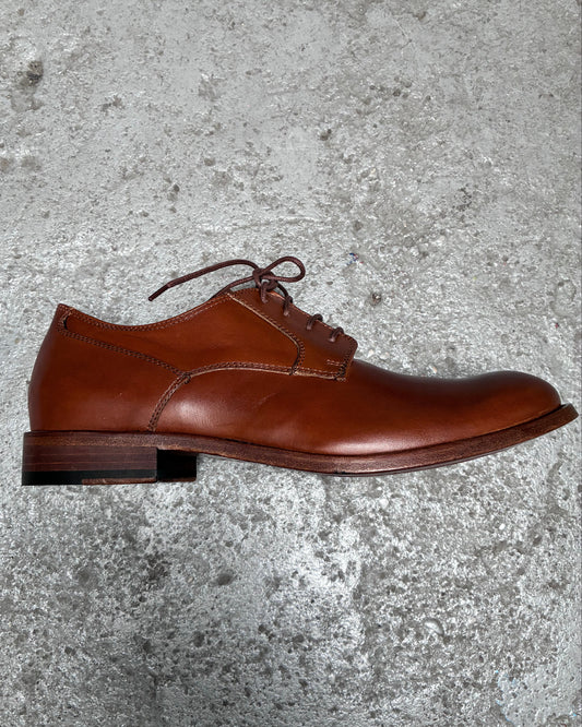 HUNDRED Buty Derby Vacchetta Bursztynowe M089-755-03