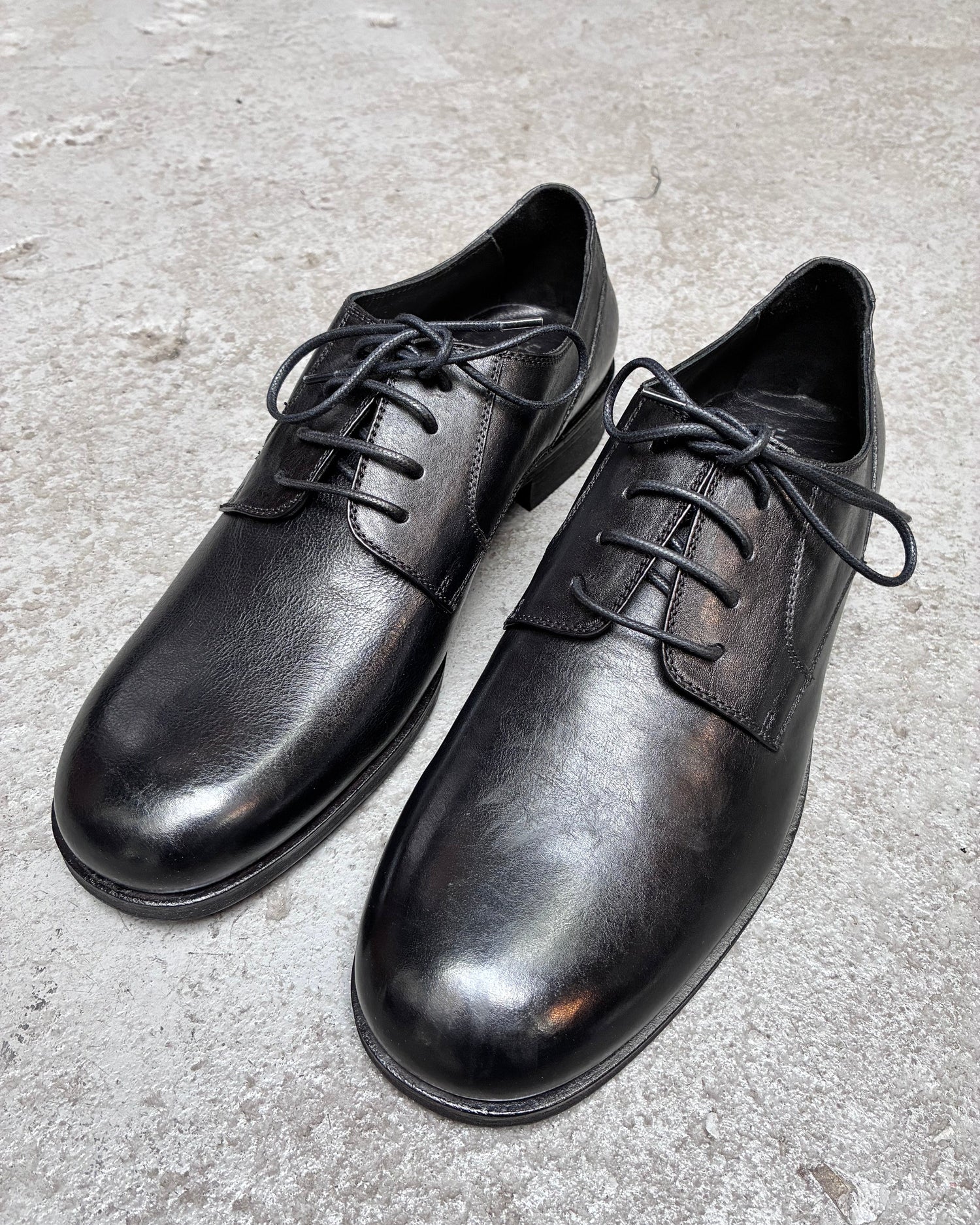 HUNDRED Buty Derby Vacchetta Czarne M868-755-03 HUNDRED