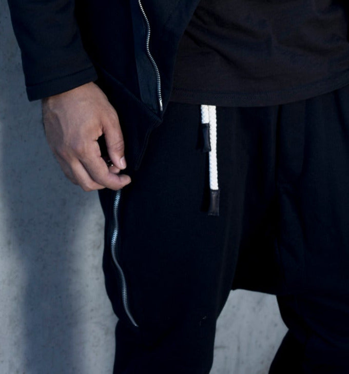 REYKJAVIK SPODNIE JOGGERS CZARNE SS23/1